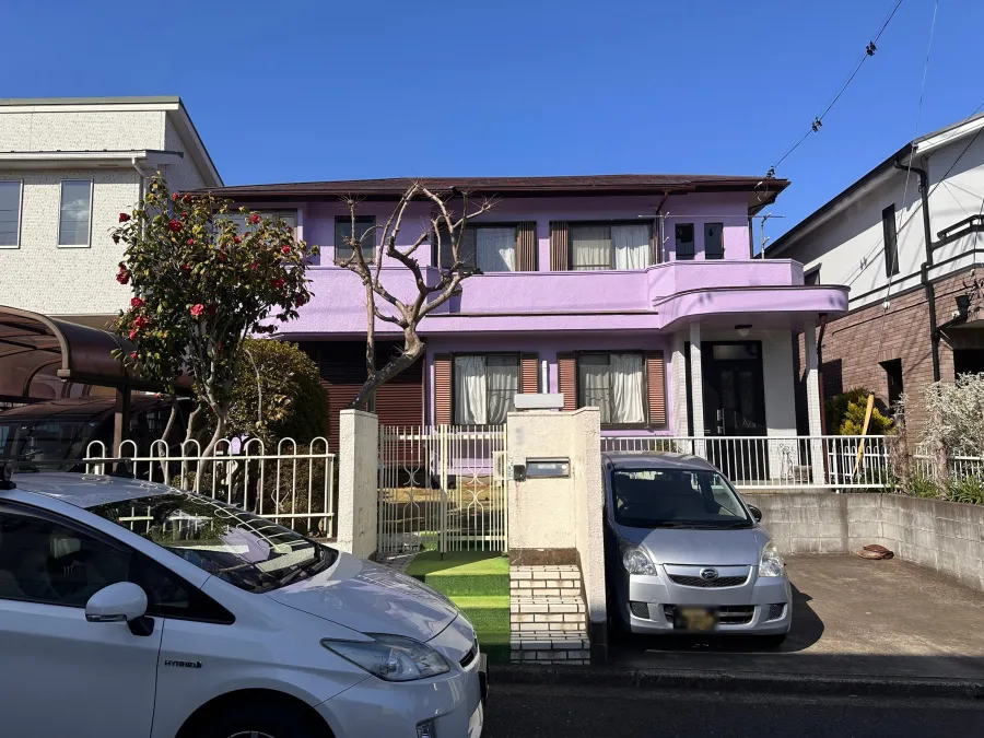 横浜市緑区K様邸　屋根・外壁塗装工事：外壁カラーのイメージを一新