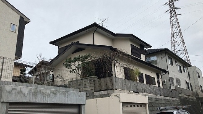横浜市戸塚区K様邸　屋根・外壁塗装工事