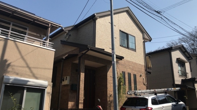 横浜市神奈川区K様邸　屋根・外壁塗装工事