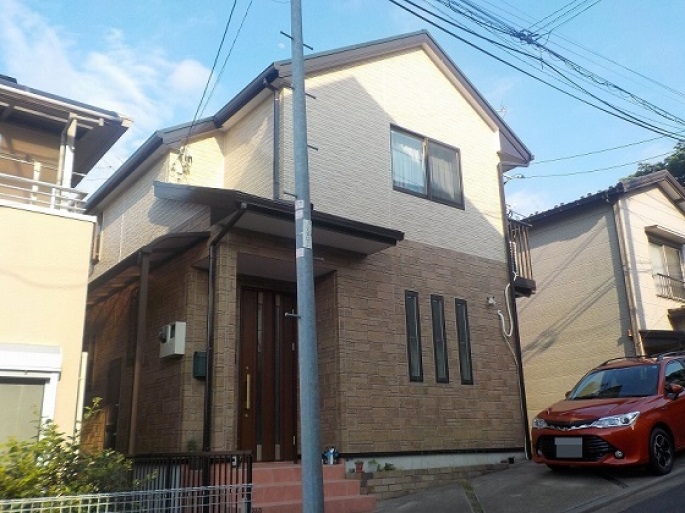 横浜市神奈川区K様邸　屋根・外壁塗装工事