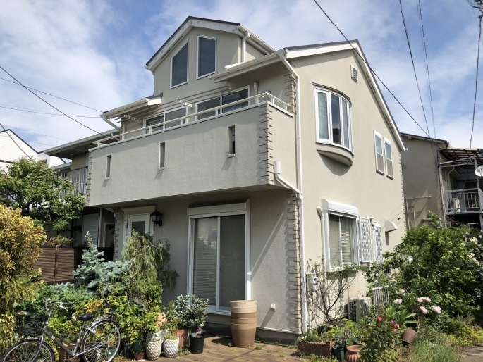 横浜市中区A様邸　屋根・外壁塗装工事