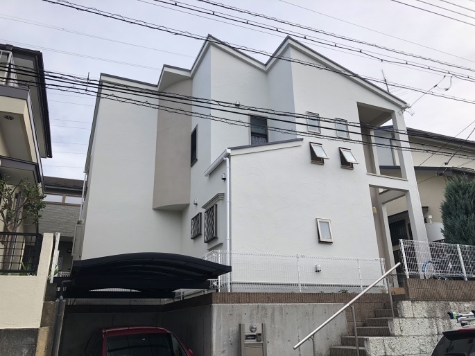 横浜市青葉区K様邸　屋根・外壁塗装工事