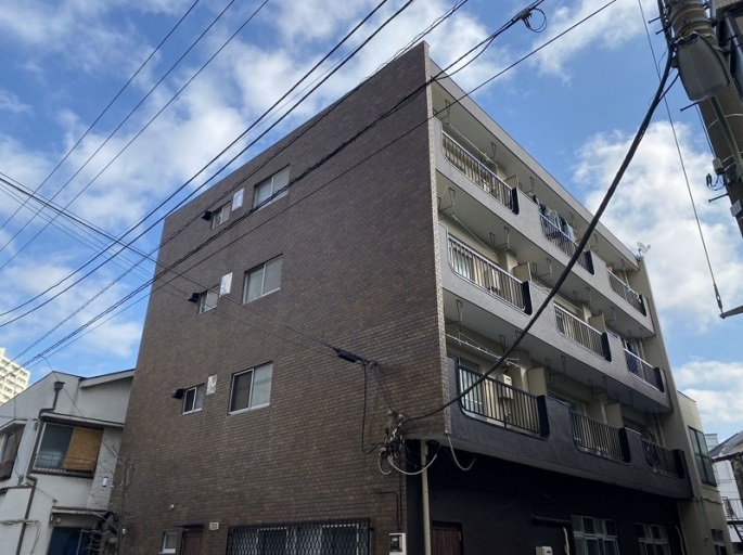 東京都品川区　マンション　屋上防水・屋根・外壁塗装工事