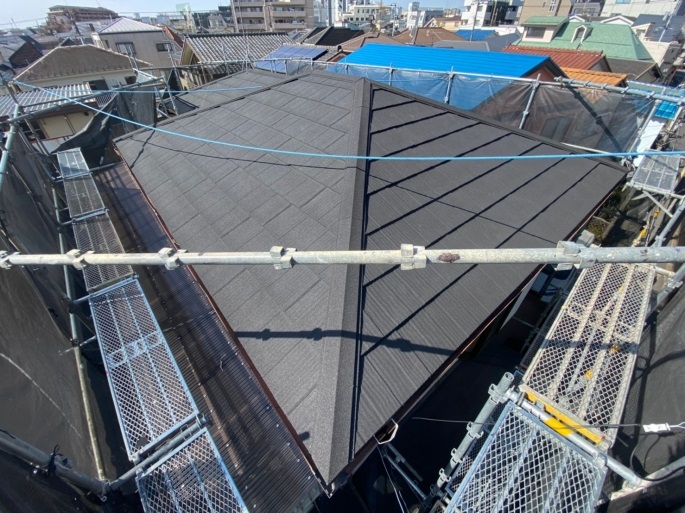 東京都大田区　Ａ様邸　屋根カバー工事