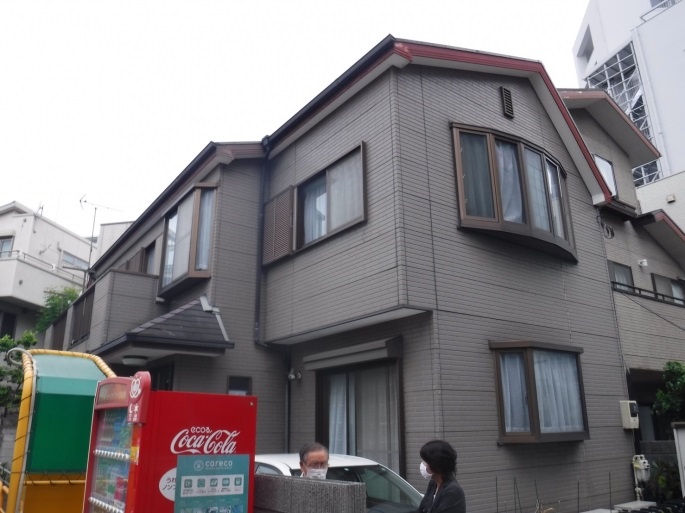 東京都目黒区　E様邸　屋根・外壁塗装工事