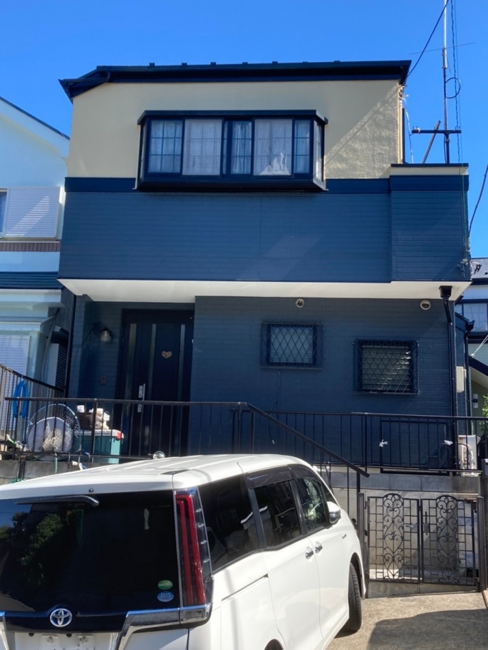 横浜市南区　K様邸　屋根・外壁塗装工事