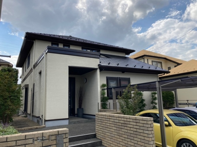 横浜市都筑区　Ｔ様邸　屋根・外壁塗装工事