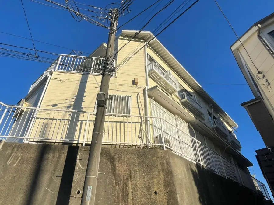 横浜市戸塚区　Ｍアパート　外壁塗装工事