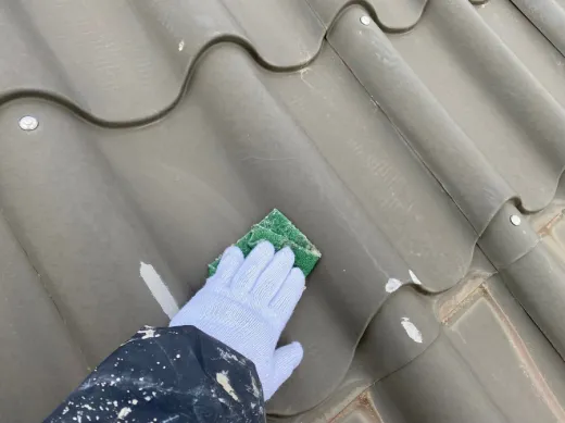 屋根塗装 - ケレン