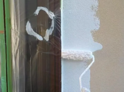 外壁塗装 - 下塗り