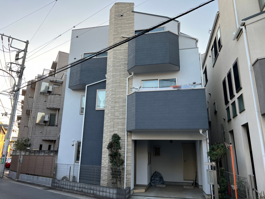 横浜市港北区　Ｉ様邸　屋根・外壁塗装工事