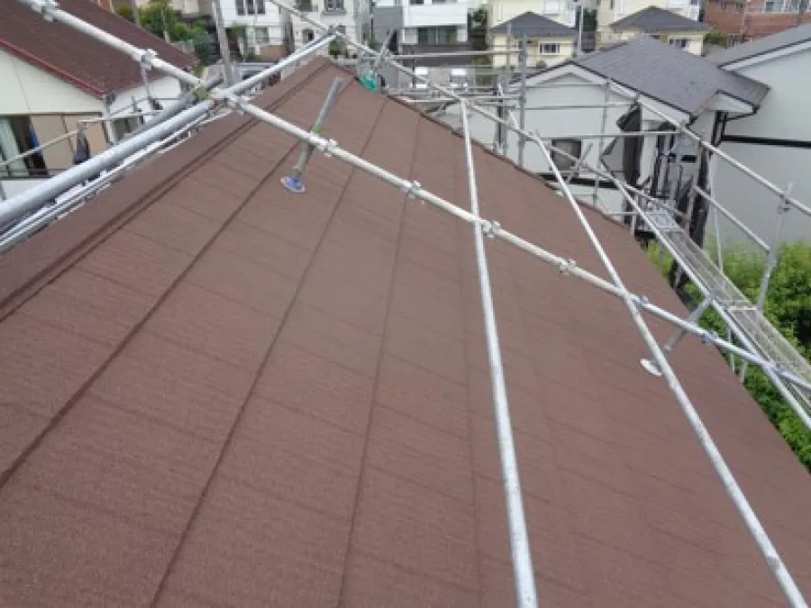 横浜市青葉区　F様邸　屋根カバー・外壁塗装孤工事