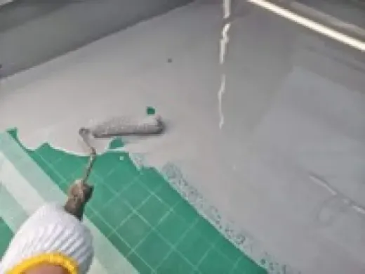 防水工事　ウレタン防水通気緩衝工法