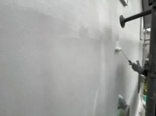 外壁塗装 - 中塗り