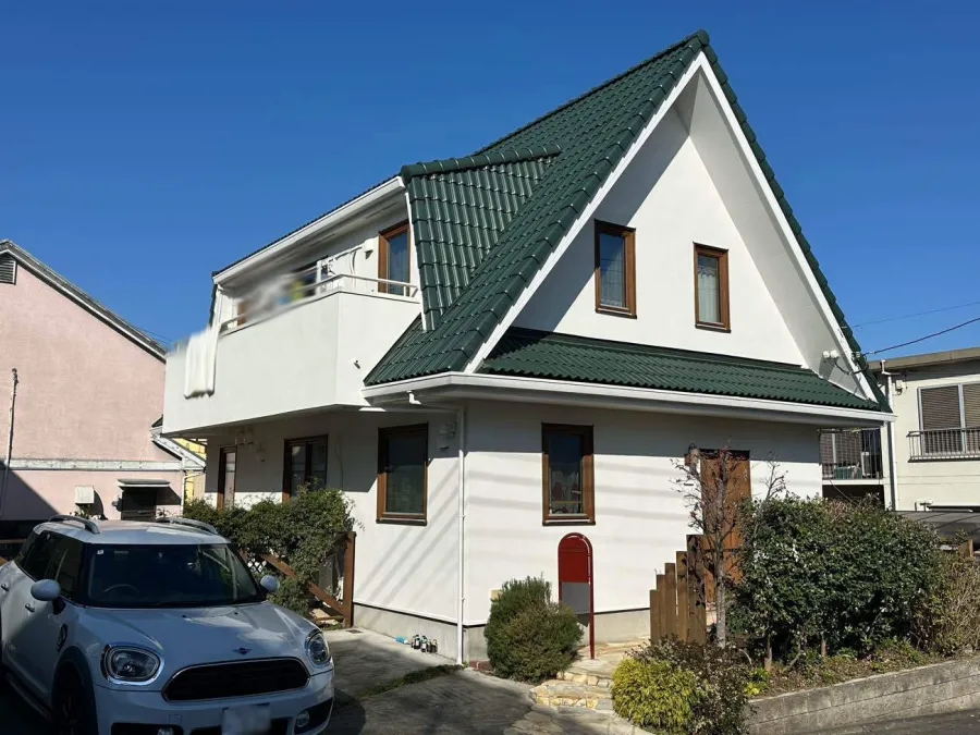 横浜市青葉区　K様邸　外壁塗装工事：元来の外壁の美しさをそのままにリフォーム