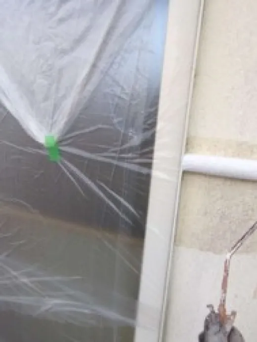 外壁塗装 - 下塗り1回目