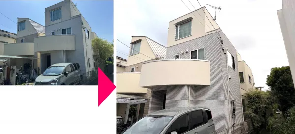 東京都世田谷区　S様：仕上がりの色や工事の対応などにとても満足しています！
