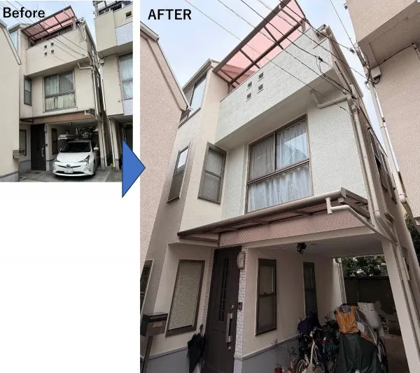 東京都品川区　I様：仕上がりも工事の対応も満足しています！